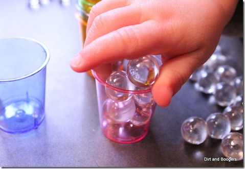 Fine Motor Play with Little Neon Cups: A Fine Motor Activity for Toddlers