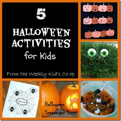 5 Halloween Activities for Kids
