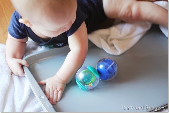 Baby Water Play: for the babies who aren't sitting yet
