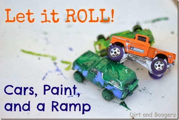 Let it Roll! Painting Cars on a Ramp