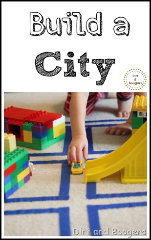 Build a City:  A perfect indoor activity to keep kids engaged for hours!