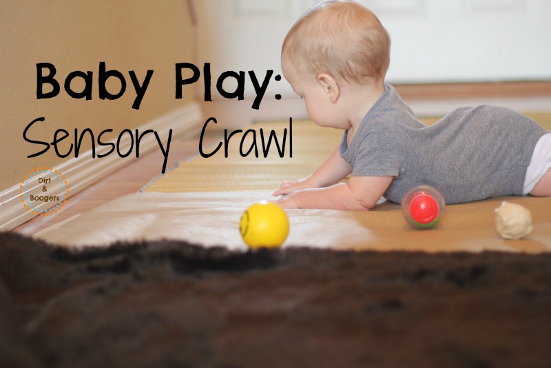 A fun sensory experience for little crawlers