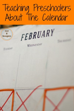 Teaching Preschoolers about the Calendar