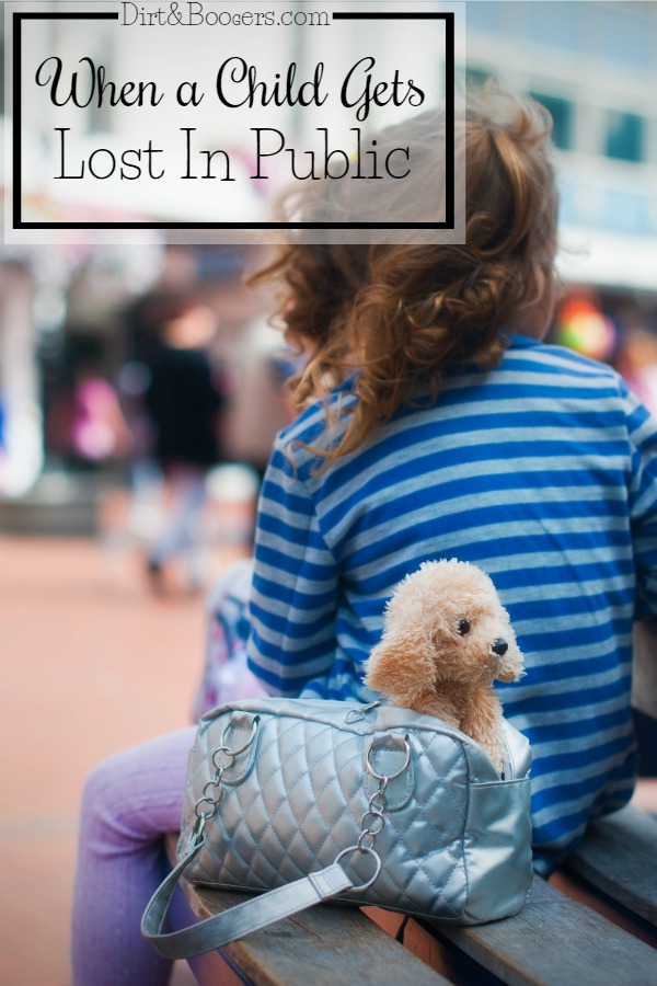 Preparing a child for when they get lost in public. Some really important tips here, especially #2