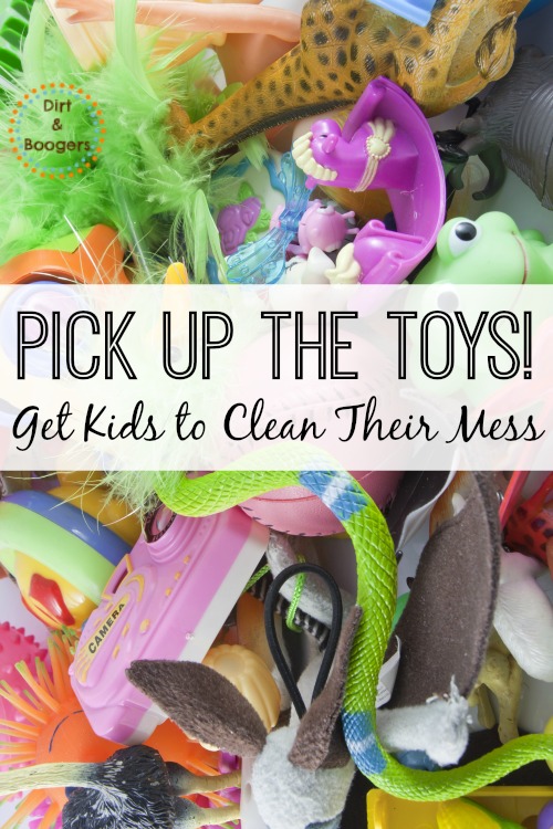 One simple way to get kids to clean up at the end of the day