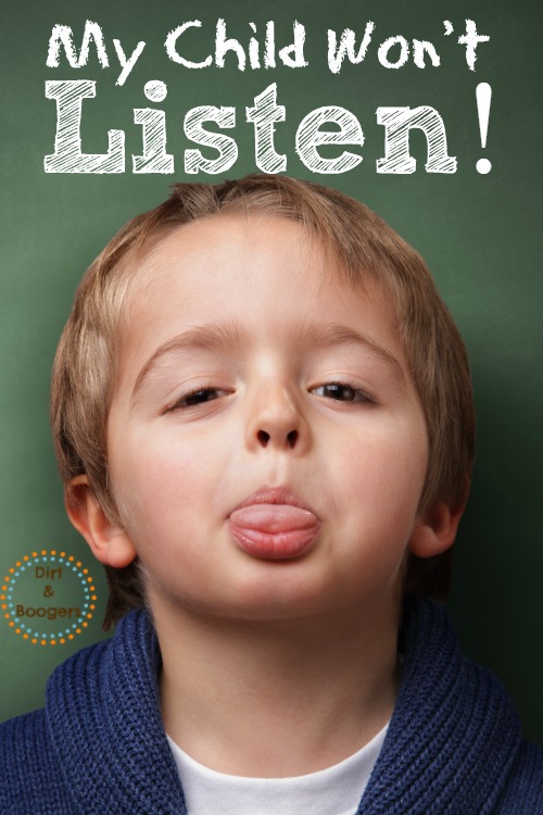 The reasons WHY children don't listen and a few tips to get them to listen