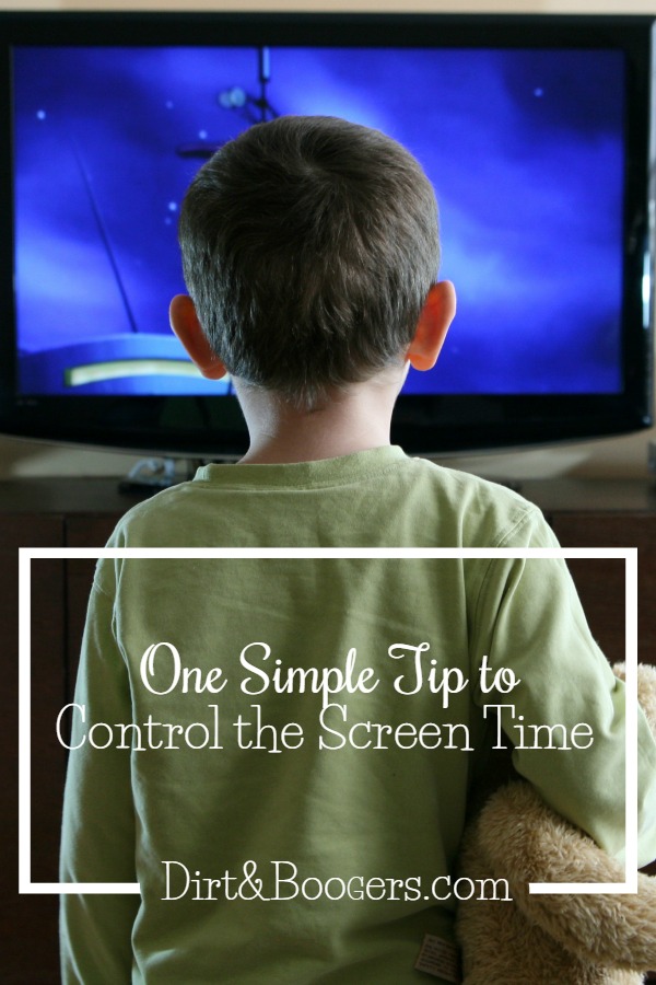 One parenting tip that will help you control the screen time at your house
