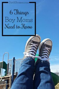 Every Mom of Boys needs to read this, especially #2!