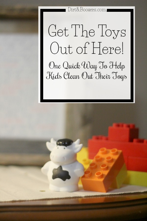 One simple and quick tip that teaches kids to tidy up and get rid of their toys. I'm surprised this works!