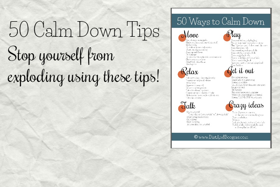 50 Calm Down Tips Image